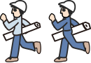 施工をする人